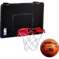 Wilson NBA Team Mini Basket + mini bal en 30 team stickers