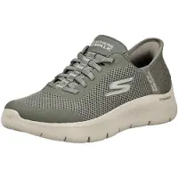 SKECHERS Go Walk Flex - Grand Entry, outdoorschoenen, dames, olijfgroen