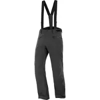 Salomon - Skibroeken - Edge Pant M Deep Black voor Heren - Maat XL - Zwart