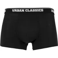 Urban Classics Boxershorts navy / zwart / wit