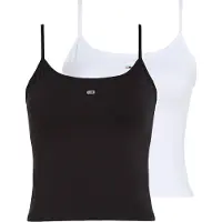Tommy Hilfiger Top 'ESSENTIAL' zwart / wit