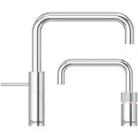 Quooker COMBI+ Nordic Square Twintaps chroom