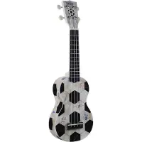 Mahalo Soprano ukelele - MA1 - Art Series - Football motief - Met draagtas