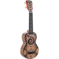 Mahalo Soprano ukelele - MA1 - Art Series - Python motief - Met draagtas