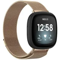 IMoshion Milanees magnetisch bandje voor de Fitbit Versa 4/ 3 / Sense (2) - Rosé Goud