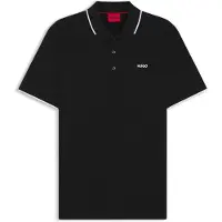 HUGO Shirt 'Dinoso' zwart / wit