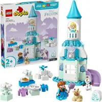 LEGO DUPLO ǀ Disney Anna en Elsa's Frozen Kasteelfeest, Bouwbaar Speelgoed voor Peuters 10455