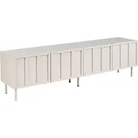 Beliani CLUNES - TV-meubel - Lichtbeige - MDF