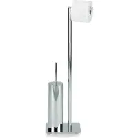kela Piantana portarotolo scopino Style h 71 cm, Acciaio inox 18/10 lucido