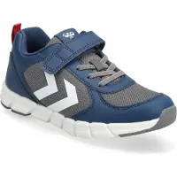 Hummel Sneakers 'Speed 2.0 JR' donkerblauw / aardetinten / wit