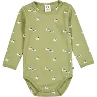 Müsli Rompertje/body navy / groen / wit