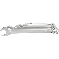 Fortis Ringsleutelset 8-delig 8-19mm - Chroom-Vanadium Staal