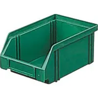 LA-KA-PE Magazijnbak | L160/140xB105xH75 mm | PS groen | 25 stuks - LK4 GRÜN LK4 GRÜN