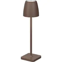 Lyora Tafellamp Colt roestbruin oplaadbaar