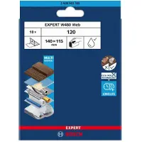 Bosch Accesorios Expert W480 Schuurpapier G120 10 Eenheden