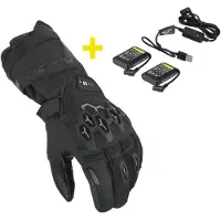 Macna Rafina RTX Kit waterdichte verwarmbare winterdames motorhandschoenen + 7,4V / 2,2A batterijen en oplader