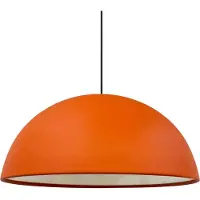 Bamyum Ø50 cm Hanglamp Retro Large I Lipeo I Deco Modern Hanglamp Woonkamer Hanglicht - Oranje