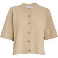 Minus Gebreid vest 'Janna' beige