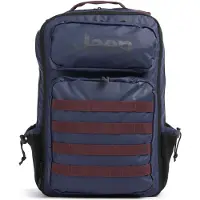 Jeep Rugzak 'JS010B' blauw / bordeaux
