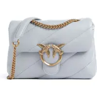 Pinko Dames Schoudertassen Love Puff Mini - Lichtblauw - Maat ONESIZE