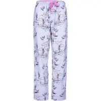 Pj Salvage Pyjamabroek ' Flannels ' lichtblauw / pink / zwart