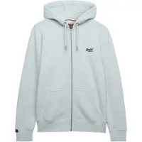 Superdry Sweatvest 'Essential' navy / pastelblauw