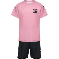 Hummel Trainingspak rosa / zwart