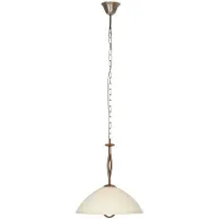 Steinhauer Klassieke hanglamp Anthea 1-lichts brons