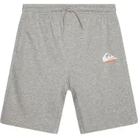 Quiksilver Broek 'Easy Day' grijs gemêleerd / oranje / wit
