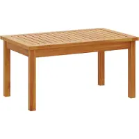 vidaXL Tuinbank Set 2 st Crème Wit Massief Acacia Hout