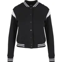 Urban Classics Tussenjas zwart / wit