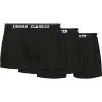 Urban Classics Boxershorts zwart / wit