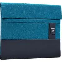 Rivacase Hoes - 8803 - Blauw gemêleerd - Compatibel met 13.3'' - Polyester en polyurethaan
