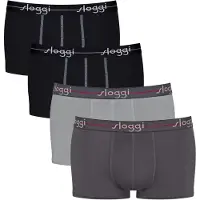 Sloggi Boxershorts grijs / zwart
