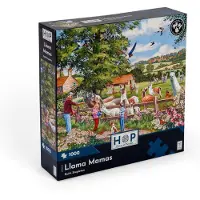 The House of Puzzles Llama Mamas Puzzel 1000 Stukjes