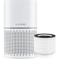 Bloomfold Luchtreiniger - Air Purifier - HEPA 13 filter + koolstoffilter - CADR: 240m3/h. - Wifi modus & App - Luchtkwaliteit indicator - 3 standen + slaapstand