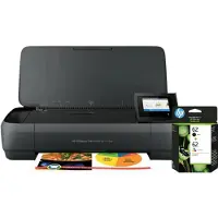 HP OfficeJet 250 Mobile Printer + 1 set extra cartridges