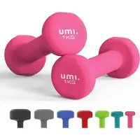 OEM Halters voor dames, korte halters, set van 2, kleine halters, zeshoekige halters kunnen worden gebruikt voor push-uptraining, neopreen coating, krachttraining, workout, fitnesstraining