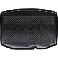 vidaXL Kofferbakmat Zwart geschikt voor ŠKODA FABIA II HB 2007-2014