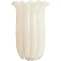 Light & Living Light&living Vaas Ø23,5x38 cm SEDONA glas crème