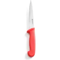 Hendi Fileermes – Polypropyleen Heft – Rood – 300 mm