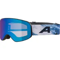 Alpina Skibril Slope Q-Lite Black/Blue Matt
