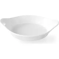 SuperMerchantEU Ovenschaal Rond | Hard Porselein | 185x152x40 h mm