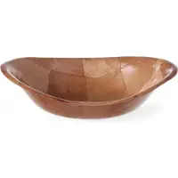 Hendi Ovaal pitabakje – 255x190 mm – elzenhout en kunststof – niet vaatwasserbestendig
