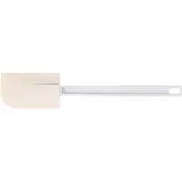Hendi Pannenlikker – Synthetisch rubber blad – ABS kunststof greep – Wit – 358x70 mm
