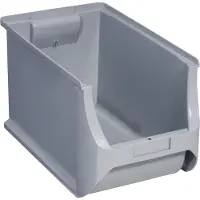 Allit Sichtlagerkasten ProfiPlus Box 4H, aus PP, grau Größe 4H, Nutzlast: 30 kg, Auflast: 90 kg, stapelbar