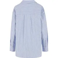 Urban Classics Blouse navy / lichtblauw / wit