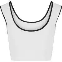 Urban Classics Top zwart / wit