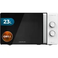 Cecotec Magnetron met grillfunctie, ProClean 4110, 23 liter, 700W, zwart en zilverkleurig