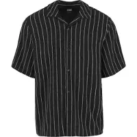 Urban Classics Overhemd zwart / wit